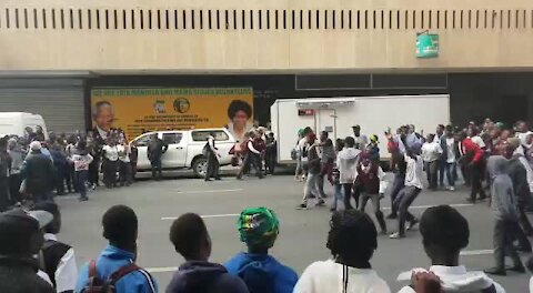 SOUTH AFRICA - Johannesburg - School protest (videos) (xSa)