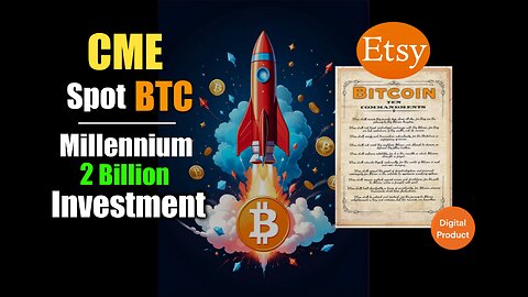 Bitcoin Just Got Institutionalized CME, Millennium Bitcoin News #cme #bitcoin