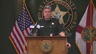 St. Lucie County Sheriff's Office speaks about injured deputy
