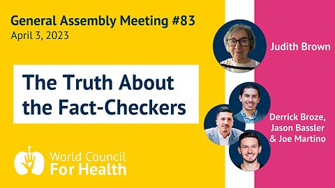 WCH General Assembly: The Truth About the Fact-Checkers