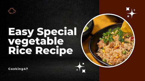 How to make Vegetable rice delicious cooking recipe