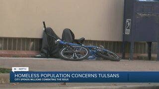 Homeless population concerns in Tulsa