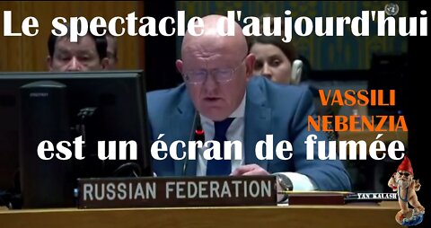 ONU: Vassili Nebenzia : Kiev fait la victime constante