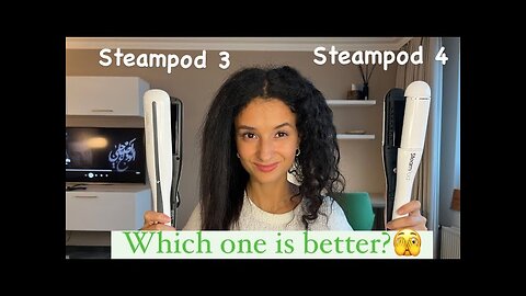 L’Oréal Steampod 4 vs Steampod 3 | Shocking Battle between 2 gigants| Tested on thick curly hair