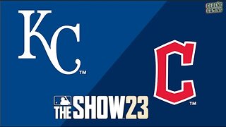 MLB The Show 23 Royals vs Guardians Gameplay PS5