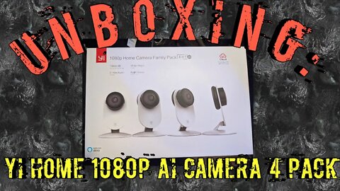 Unboxing: Yi Home 1080p AI Camera 4 Pack