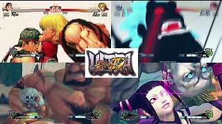 Ultra Street Fighter IV - All Characters Ultra Combos I and II