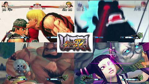 Ultra Street Fighter IV - All Characters Ultra Combos I and II