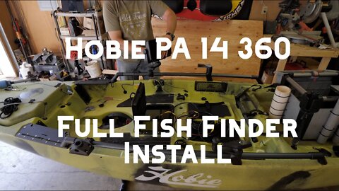 How To Install a Lowrance HDS Live 9" on a Hobie PA 14 360