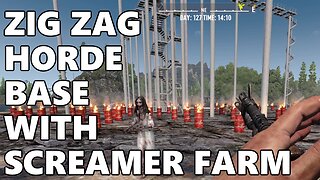 Zig Zag Horde Base with Screamer Farm