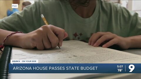 Arizona Legislature passes state budget