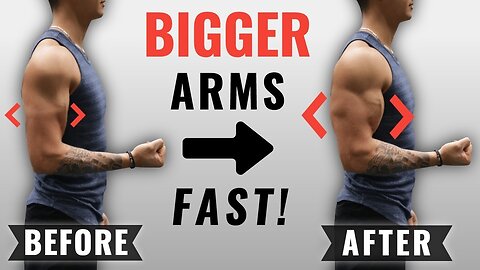 Get Big Arms - 3 Exercises You Should Do For Big Biceps #fitness