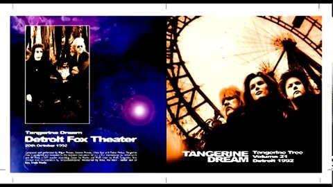 Tangerine Tree Vol 21 Detroit 1992 Tangerine Dream