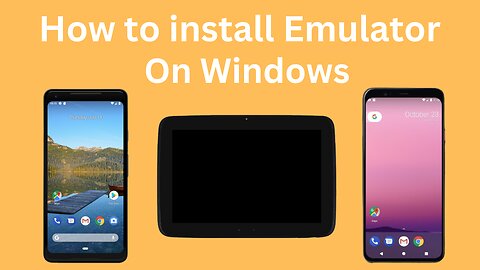 How to install emulator in windows | Emulator Installation #emulator #tech #mobileemulator