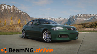 BeamNG.drive | ETK 846tt 340 | Cruising on a mountain road