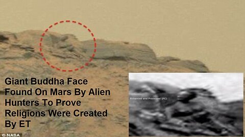 Giant Buddha Face Found On Mars By Alien Hunters To Prove Religions Were Created By ET