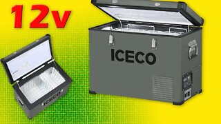 ICECO 12v Off-Grid Single Zone Portable Fridge Freezer|