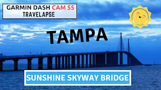 Garmin 55: Sunshine Skyway Bridge Tampa, FL | Travelapse
