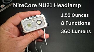 Nitecore NU21 headlamp video #nitecore @NitecoreStore