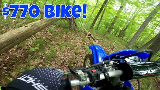 Checking the trails after the thunderstorms | Yamaha WR450f