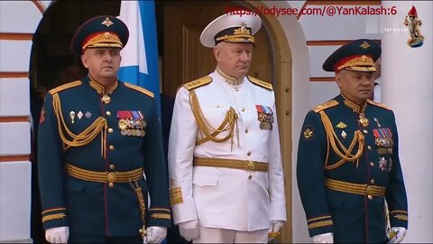 Vladimir Poutine a approuvé la doctrine Maritime et la Charte Navale de la marine 31.07/2022