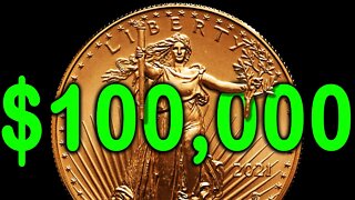 2021 1 Oz American Gold Eagle Sells For $100,000