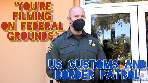 They Want You To Give Up Your 1st/4th Amendment Rights. US Customs And Border Patrol. Miami. Florida