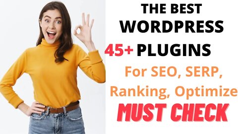 Best WordPress Plugins For SEO, SERP, Ranking, Optimization. #wordpresstutorial #wordpressplugins