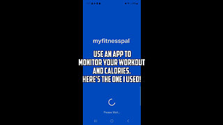 Use an app to monitor your workouts and calories. Here's the one I used!