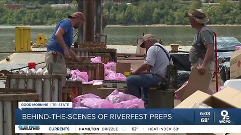 Behind-the-scenes of Riverfest preps