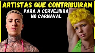 Artistas que tiveram seus pertences socializados no Carnaval.🤣😅😂