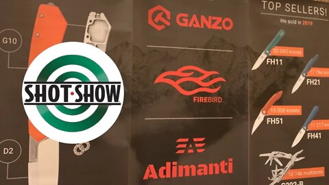 Ganzo / Firebird Knives Shot Show 2020