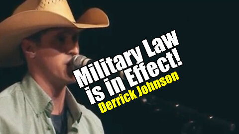 Derrick Johnson "Military Law is in Effect"