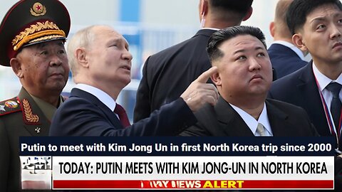 BIG NEWS!!! Putin's Historic Meeting with Kim Jong Un: First North Korea Trip Since 2000