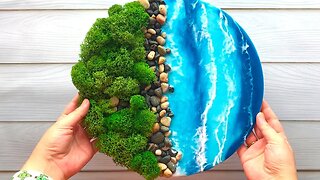 DIY Epoxy Panel craft | Craft from Epoxy Resin at home