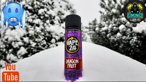 DRAGON FRUIT E-LIQUID REVIEW#24vape#dragonfruiteliquid#vape 🔞