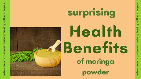 Unleashing the Power of Moringa Powder. "The Ultimate Health Booster"