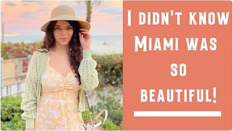 🌴A New Yorker's First Time in Miami (Vlog)