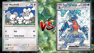 Pokemon TCG Live Maushold Zoroark VS Garchomp EX Lucario!!