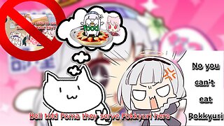 We have no Pokkyuri to eat here Faq U! - vtuber shirayuri lily