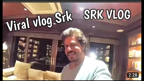 SRK my first vlogs shahrukh khan l India ke sab bloger ko peechhe kar duga SRK vlogs 2023