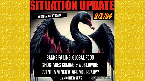 SITUATION UPDATE 2/2/24 - Covid-19/Jabs/Plan-Demics, Global Financial Crises,Cabal/Deep State Mafia