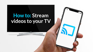 Stream web videos, movies and live tv from iPhone to Sony TV