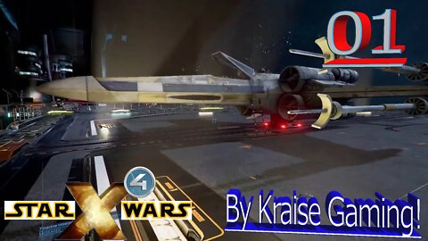 Ep:01 - A New Corp! - X4 - Star Wars: Interworlds Mod 0.55 - By Kraise Gaming!