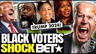 Black Georgia Voters Leave BET Host STUNNED in Shock after Dumping Democrats | 'I'm Voting TRUMP!'