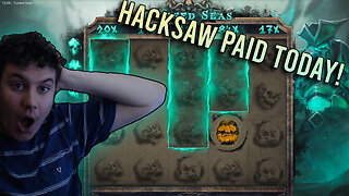 I FINALLY SPUN INTO A HACKSAW BONUS! (Cursed Seas)