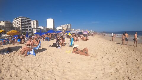 🇧🇷 Rio de Janeiro LEBLON Beach BRAZIL 🌴2023