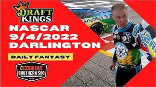 Dream's Top Picks for NASCAR DFS Southern 500 8/25/2022 Daily Fantasy Sports Strategy DraftKings