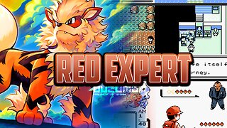 Pokemon Red Expert - GB ROM Hack harder version of the game designed for experts Pokémon players