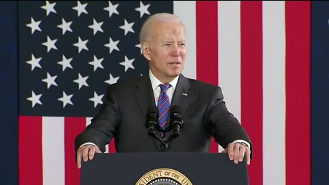 President Joe Biden visits Superior, Wis. to promote infrastructure bill